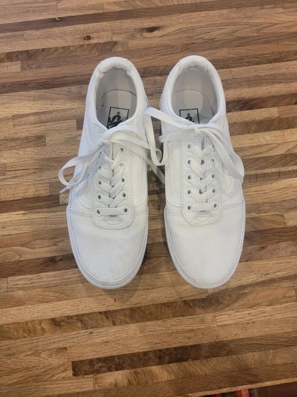 Vans Old Skool Stackform sneakers in True White, MSRP $85
